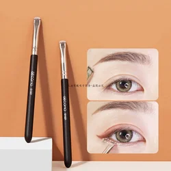 Nouveau 1/2/3 pièces pinceau de maquillage pour les yeux Eyeliner plat pour les sourcils pinceau de maquillage de beauté en Nylon doux cheveux 3 Styles au choix