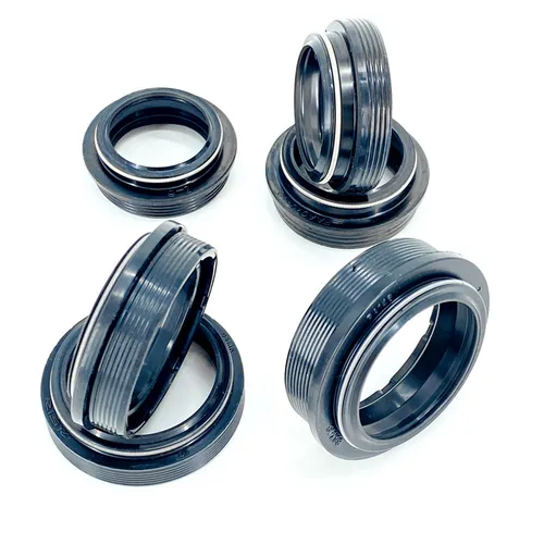 Limpiaparabrisas de suspensión de horquilla delantera para bicicleta de montaña, sello de aceite de tubo de estañón de 28/30/32/34/35/36mm, Compatible con Rockshox/Sr Suntour