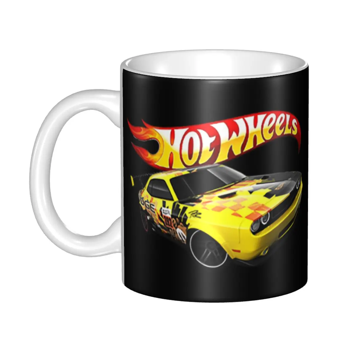 

Personalized Sport Car Hot Wheels Coffee Mugs DIY Classic Racing Ceramic Tea Milk Cups