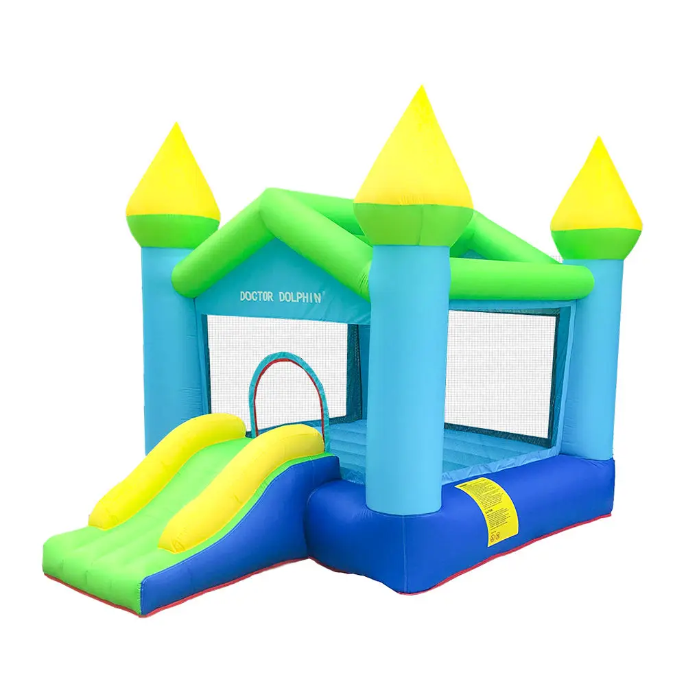 Casa trampolín inflable para niños, castillo inflable, Tobogán de salto, más vendido al aire libre