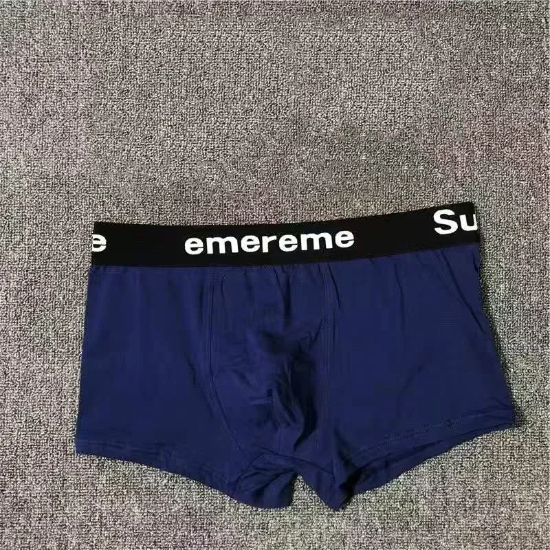 3PC/Lot Underwear Men Boxer Shorts for Men Panties Boxer Shorts Underpants Natural Cotton High Quality Sexy without Box