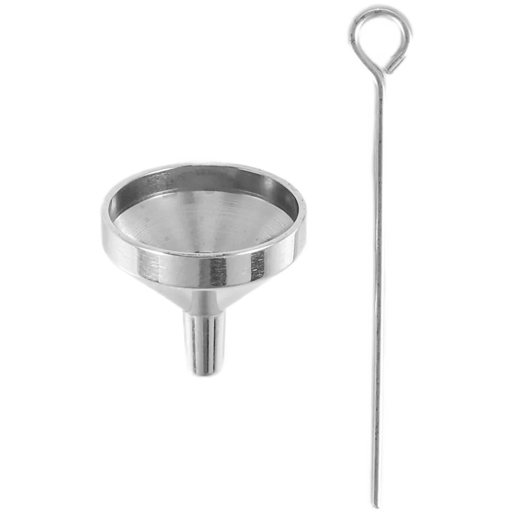 

N87R Mini Funnels Set Stainless Steel Urn Funnel Filler Kit for Cremation Jewelry Ashes Keepsakes