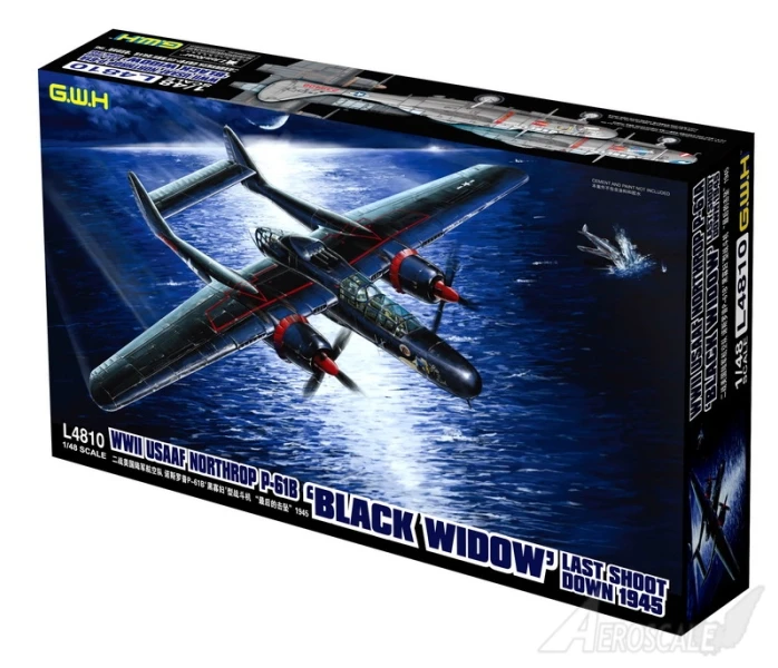 Great Wall Hobby L4810 1/48 WWII USAAF Northrop P-61B “Black Widow”