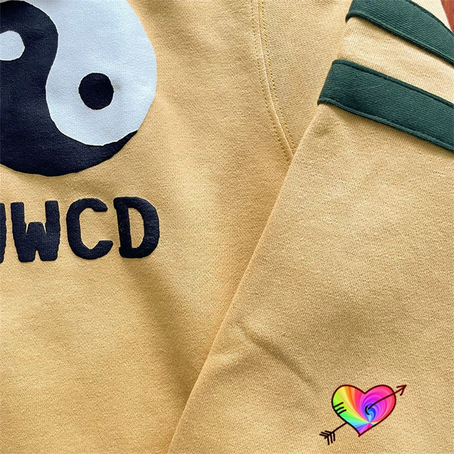 Fleece CPFM WWCD Sweatshirts Men Women Hip Hop Tai Ji Logo CPFM.XYZ Pullovers High Quality Rugby Polo Hoodie