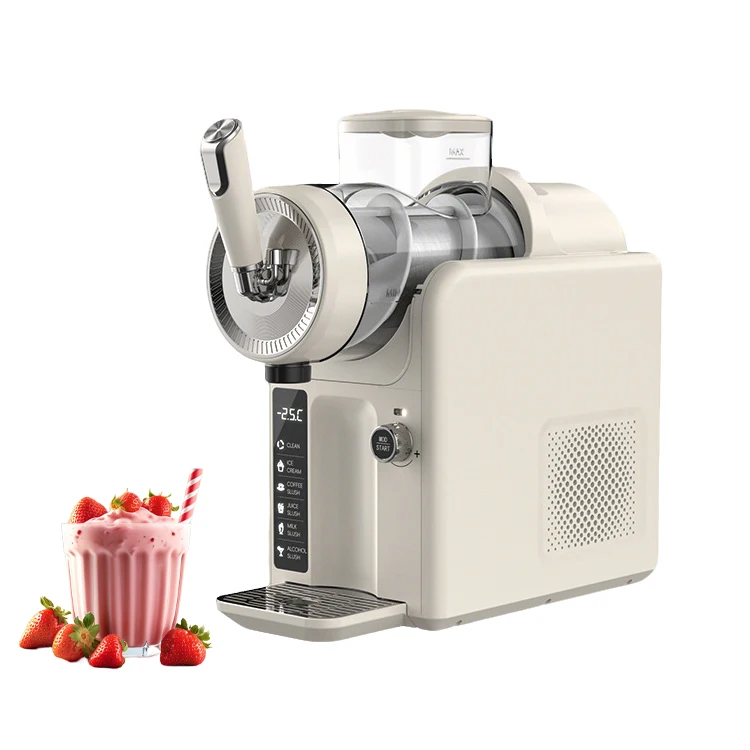 Professional 1.8L ABS PP Material 185w Smoothie Mixer Silent Slushie Machine Frozen Drink One-touch Opening Smoothing Machine