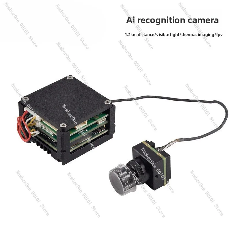 Fpv drone professional ai module with dual-light high-gain camera for intelligent tracking