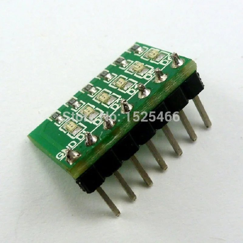 Módulo de letreiros LED azuis 5PCS para placa de ensaio, DUE MEGA2560, PIC AVR STM32, Teensy