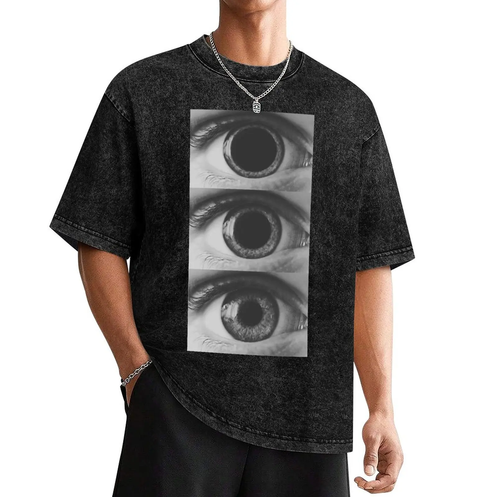 open pupil T-Shirt blanks Blouse oversized t shirt men