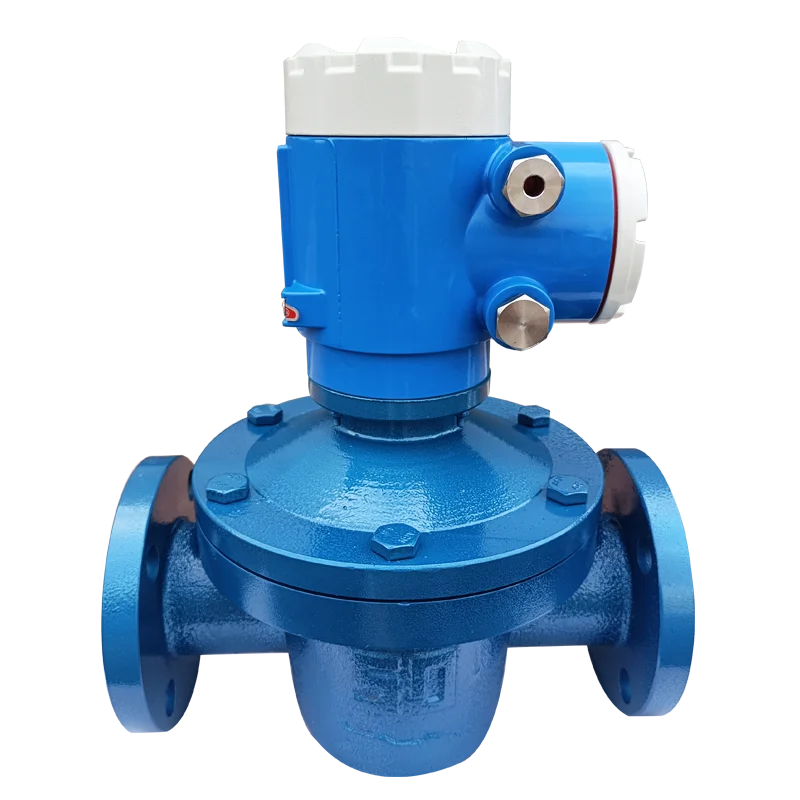 Mechanical Diesel Oval Gear Flow Meter High Viscosity Asphalt DN50 PN1.6 Accuracy 0.5% Industrial Use