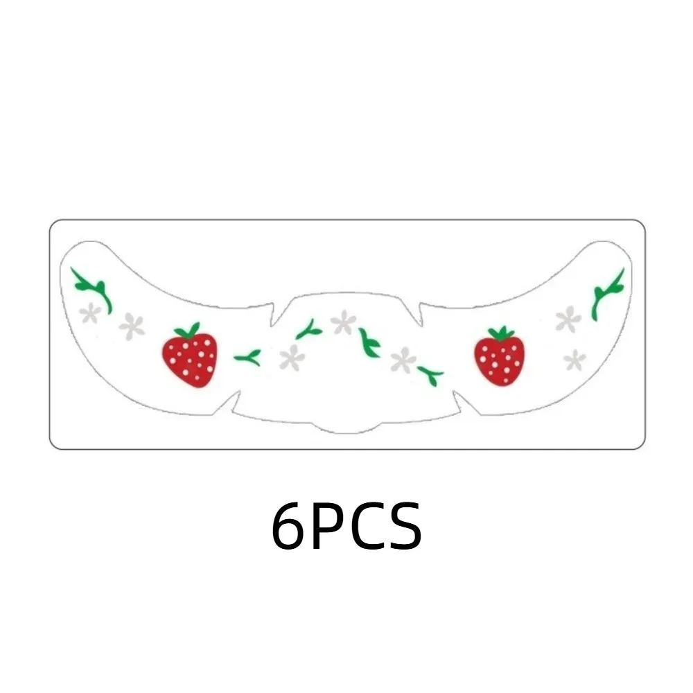 

6 листов водонепроницаемые наклейки для румян с четырьмя листами клевера, долговечные наклейки для макияжа ко Дню Святого Патрика, веснушки