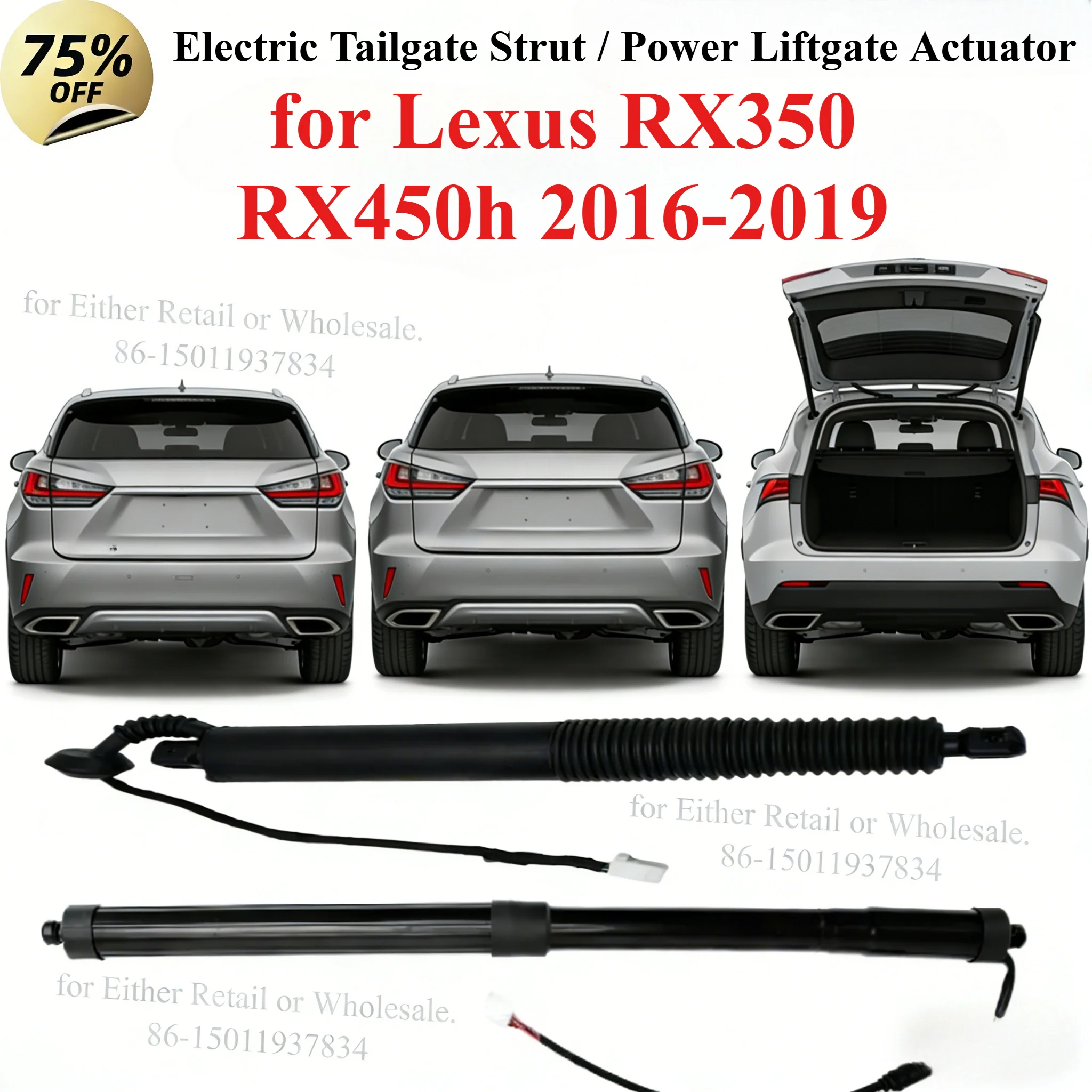 Power Liftgate Strut for Lexus RX350 RX450h 2016-2019 Electric Tailgate Lift Struts 6892048031 6892048030 6891048070 6891048071