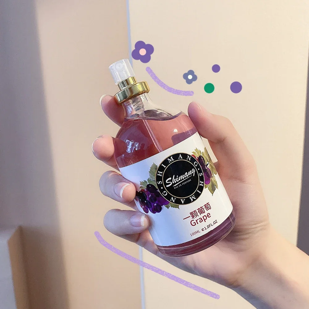 

100ml Women's Perfume Grape Honey Fresh Floral Fruity Natural Fragrance Long-lasting Fragrance Female Fragrance
