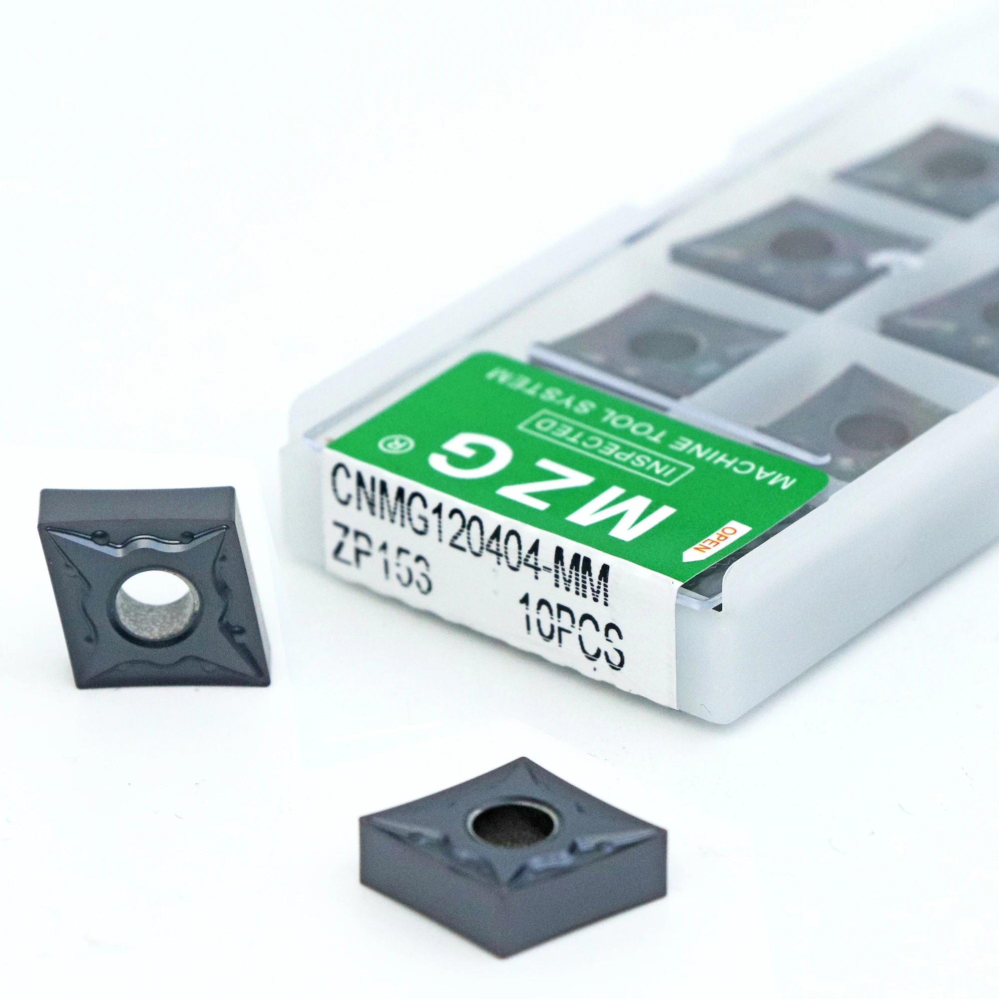 MZG 10szt CNMG 120404   CNMG 120408   MM MF ZP152 ZP153 narzędzia tokarskie zewnętrzne wysokiej jakości narzędzie tnące CNC płytka tokarska CNMG