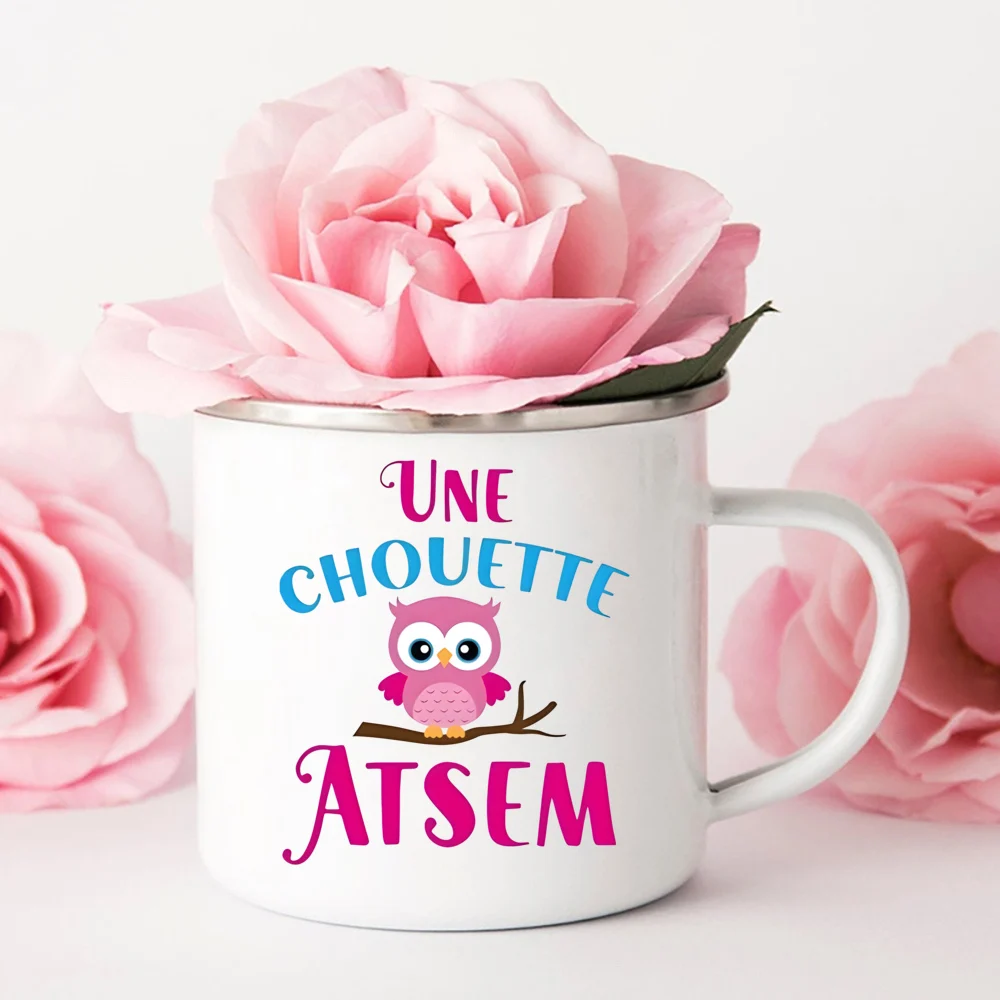 أكواب Merci Détreune ATSEM Aussi GÉNIALE فكرة هدية لمحبي القهوة Atsem كوب هدية نهاية العام المدرسي #6