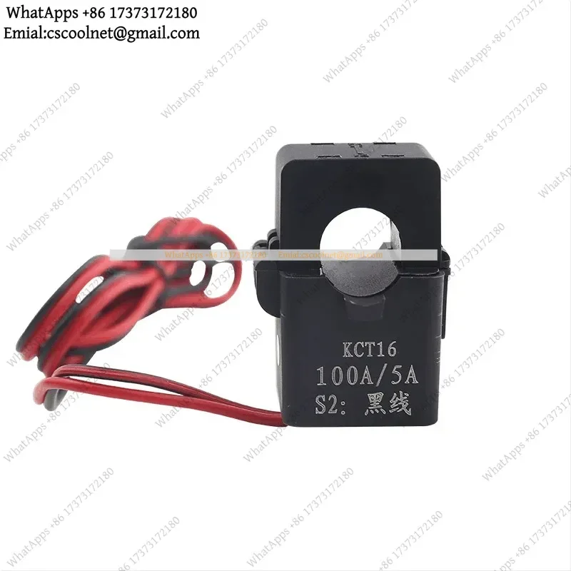 Split Core Current Transformer CT 100A 150A 200A/5A Clamp-On Sensor Open Type for Energy Meter Monitoring