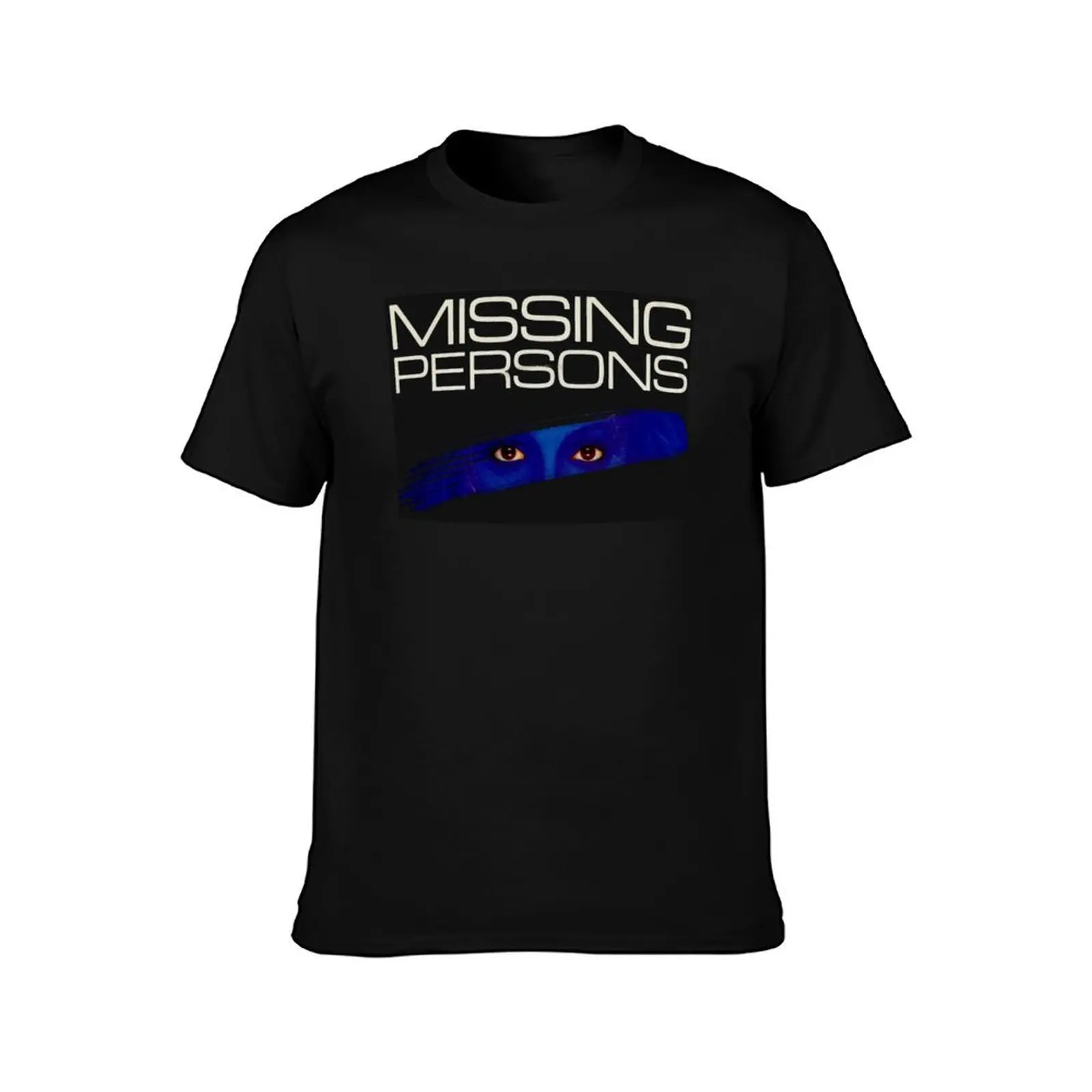 Missing Persons T-Shirt Plus Size Gym Sports T-Shirt