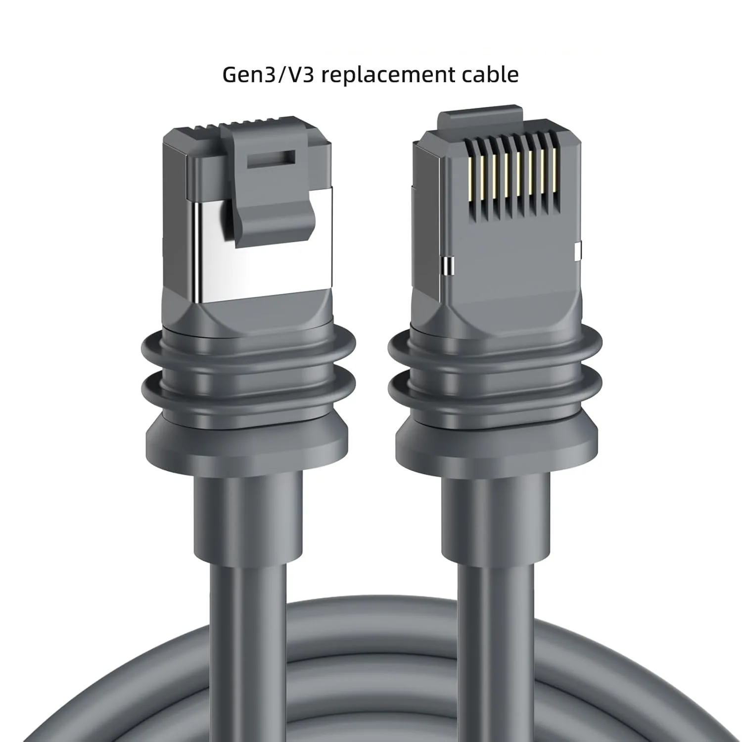 Starlink V3/Gen3 Router Starlink Cable Extension Gigabit Ethernet Cable Plug and Dish For Starlink Satellite Outdoor Waterproof