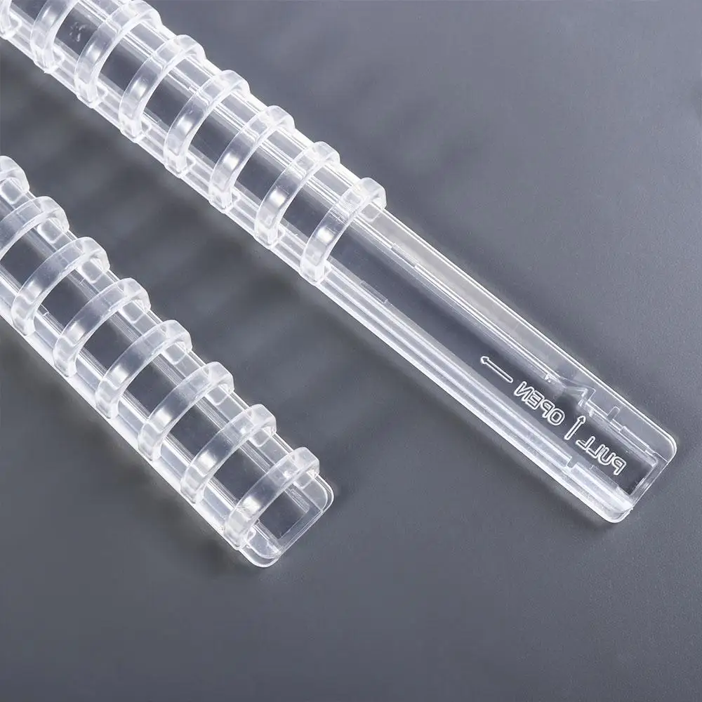 File Organizer Binding Spines Plastic Comb Bindings Loose Leaf Book Binder Rings Binder Circle Ring