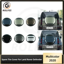 ROLFES For Land Rover Defender 90 110 130 2020-2023 Bright Color Car Spare Tire Cover Wheel Cover Protector Styling Accessories