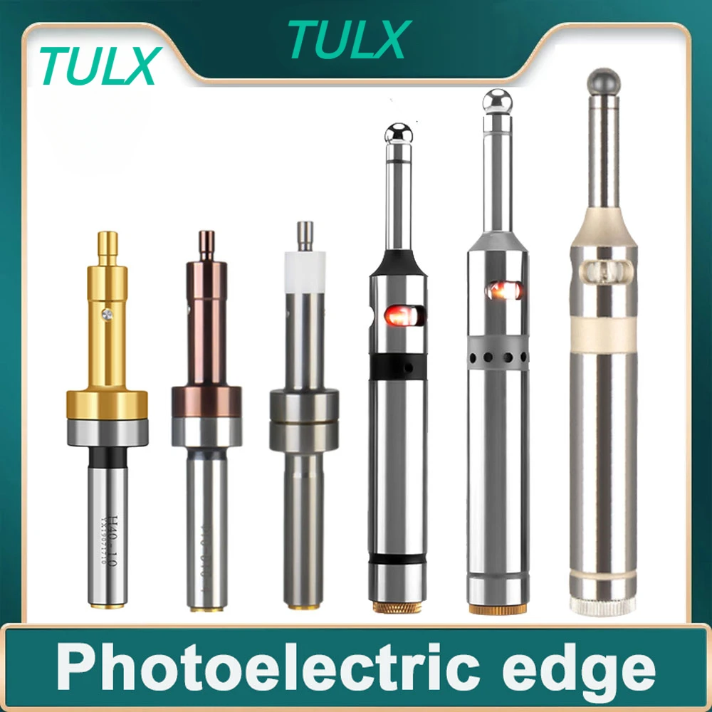 TULX Photoelectic edge Center Finder Touch Point Sensor For CNC Machine Precision Non-magnetic Mechanical Edge Finder Titnium