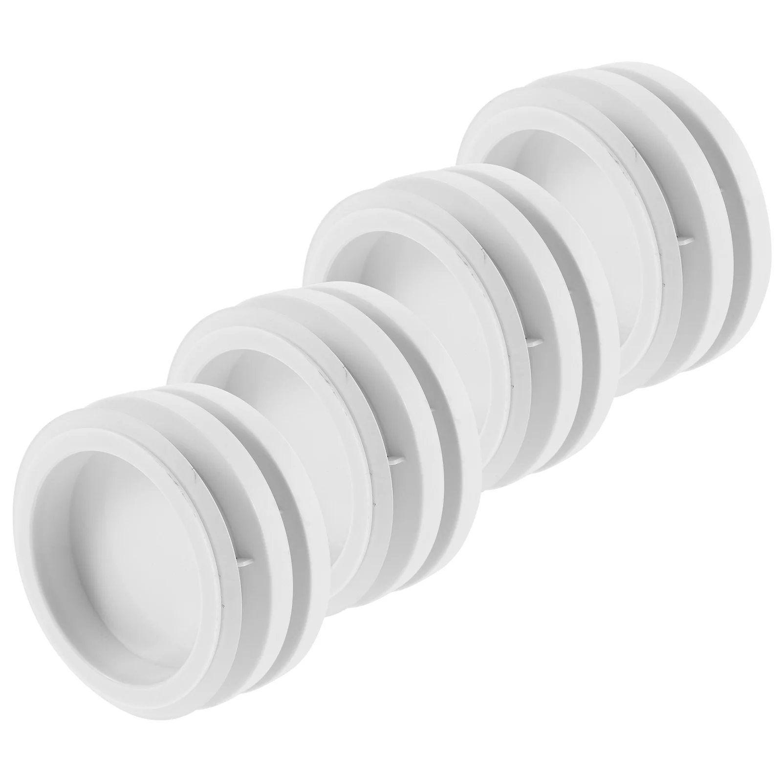 

4 Pcs Bottle Cap Kitchen Plastic Jar Lids Sealing Jars Covers Dried Fruit Tea Storage Tank