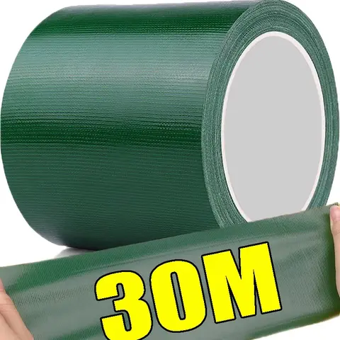 30/10m 강력한 끈적 끈적한 방수포 수리 테이프 자체 접착 방수 패치 야외 트럭 비옷 텐트 천막 씰링 테이프