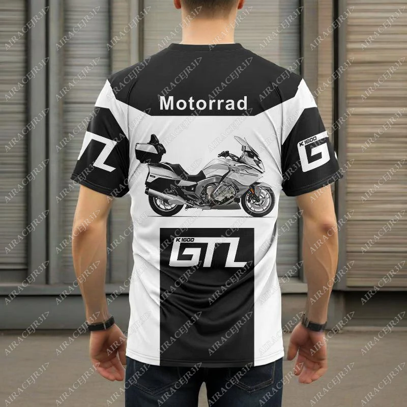 Motorcycle Racing T-Shirt Motorrad Summer For BMW K1600 GTL Shirt Touring Cruiser Team Men's Quick Dry Breathable Cold Feeling
