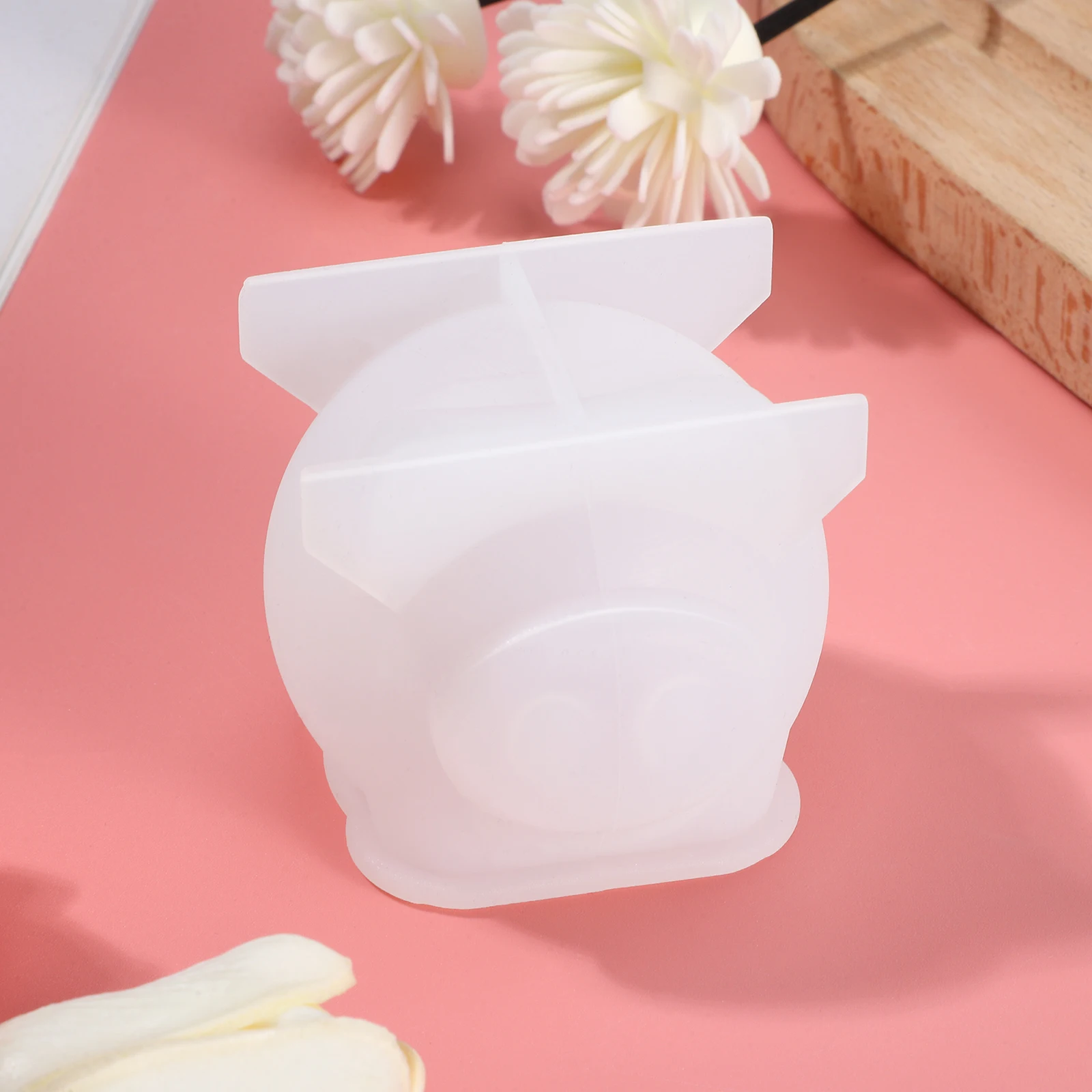 

Piggy Ornament Mold Silicone Craft Accessories DIY Molds Durable Reusable Flexible Easy Clean Soap Making Fondant Resin