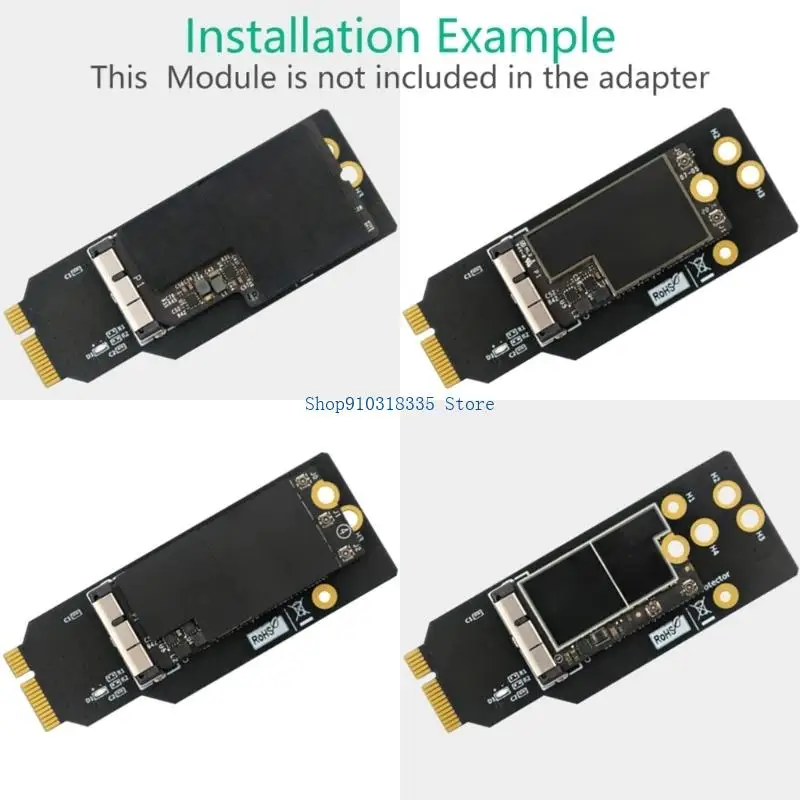  12+6 Pin Wifi Module Protector Adapter for BCM94360CD BCM94331CD