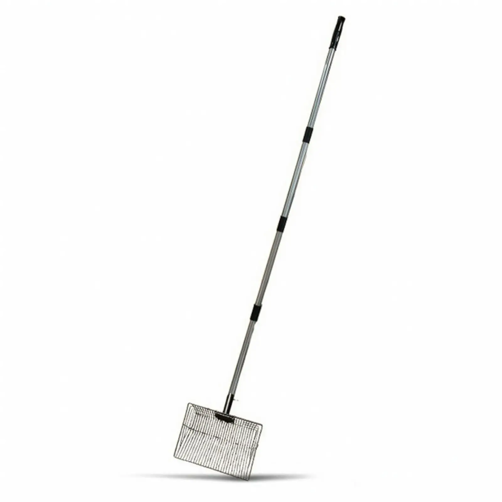 Chicken Coop Shovel for Farm Use with Wire Head for Sifting Straw and Waste in Barns and Poultry Houses