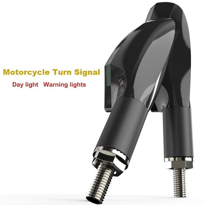 

Universal Motorcycle LED Turn Signal ECG Running Water Motorcycle Turn Light Decorative Light 12V For Motocross Warning Light