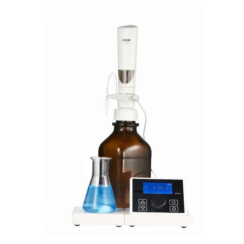 

Hot sale Electronic Titrator Dtrite Digital Burette Bottle-top Titration Combined Magnetic Stirrer & Titrator Functions