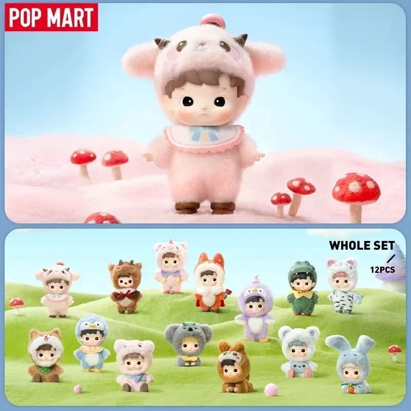 

POP MART HACIPUPU Snuggle with You Series слепая коробка Mystery Box Kawaii украшения фигурки куклы для девочек