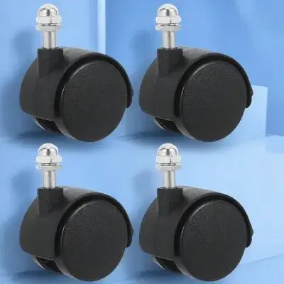 4pcs Universal Caster Wheel For Oil-Filled Heater Plastic Swivel Casters Replacement Wheels Electrical Radiator Furniture Bath