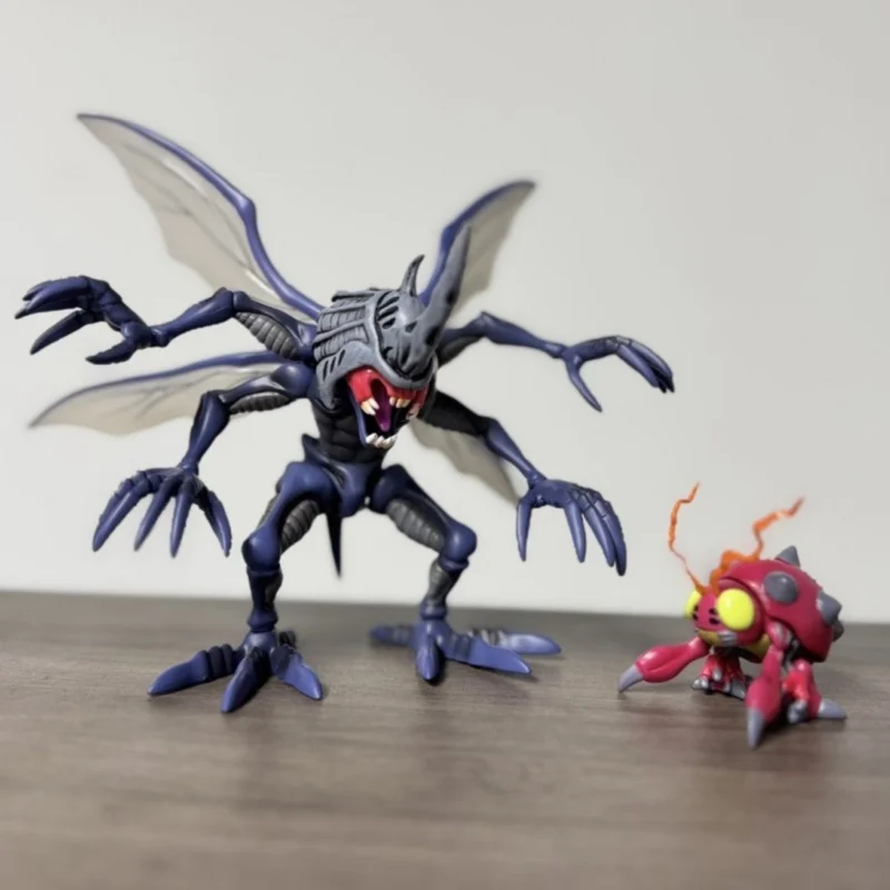

2pcs Set Pvc Digimon Adventure Collectible Figures Kabuterimon Figure Herakle Kabuterimon Tentomon Action Figurine Models