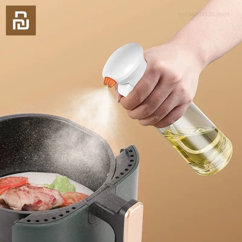 Youpin Youpin Oil Dispenser Mist Household Olive Oil Spray Bottle BBQ Picnic Oil Bottle Cooking Mist Sprayer Oiler Kitchen Tool