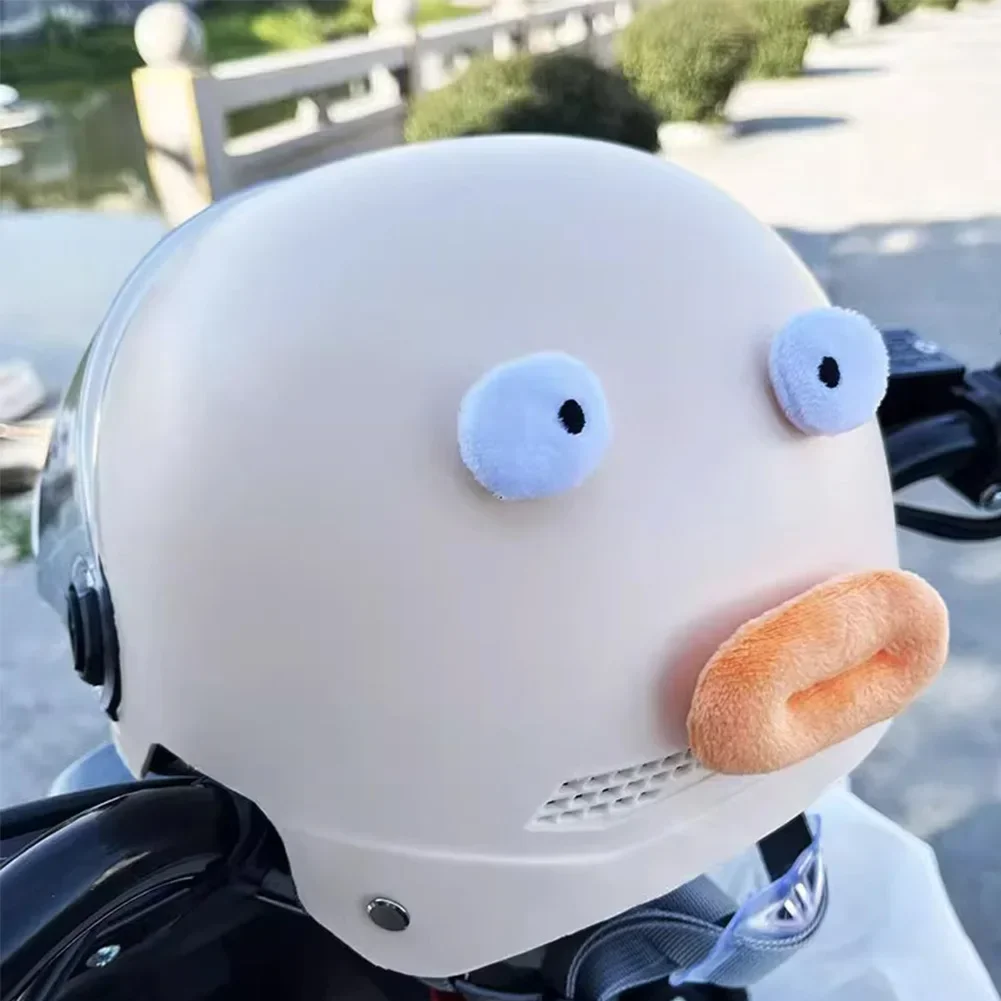 Decoration Casque Sausage Mouth Helmets Decoration Gadgets Cute Funny Electric Vehicles Motorcycle Helmet Equipment