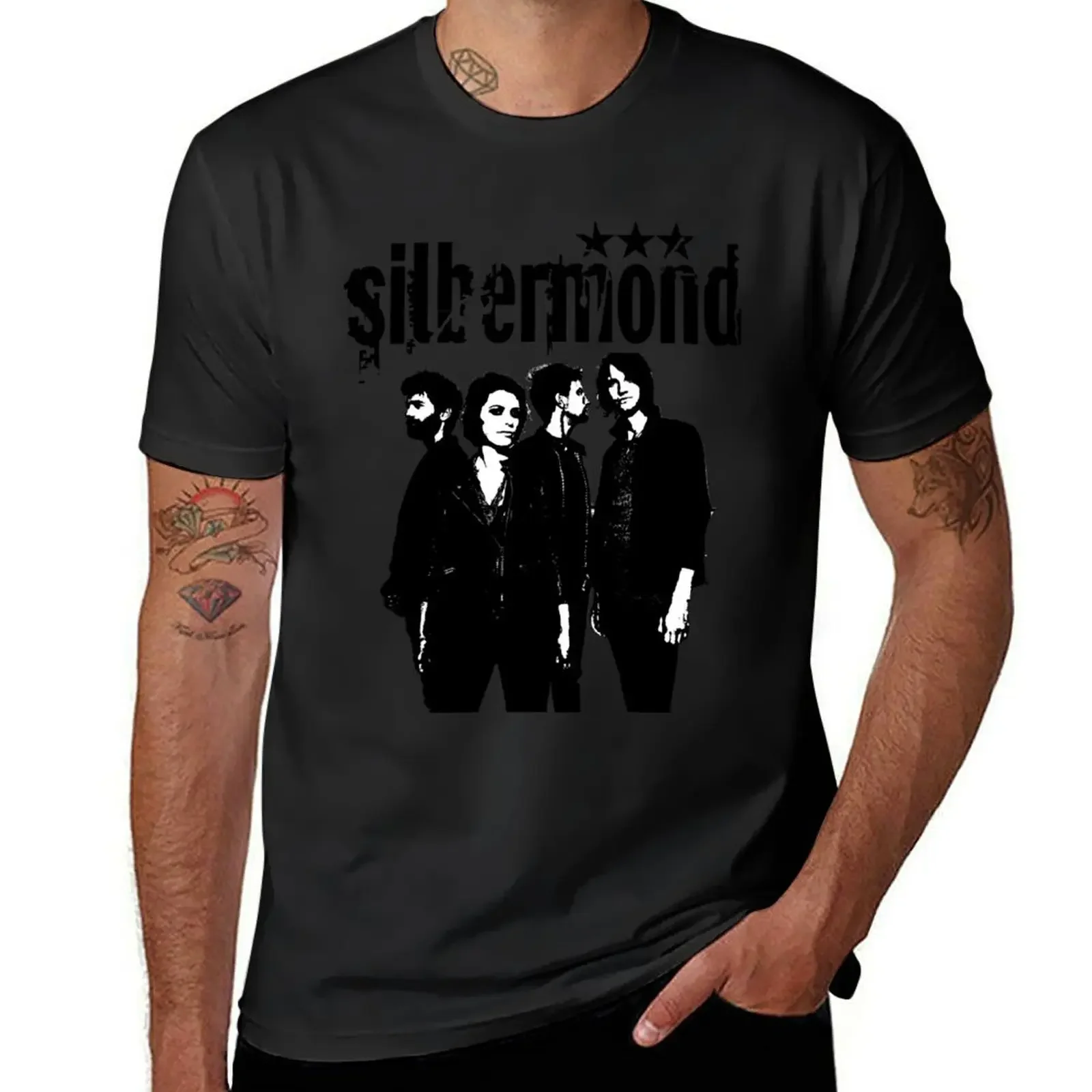 Silbermond Band For Fans T-Shirt anime stuff sports fans mens graphic t-shirts funny