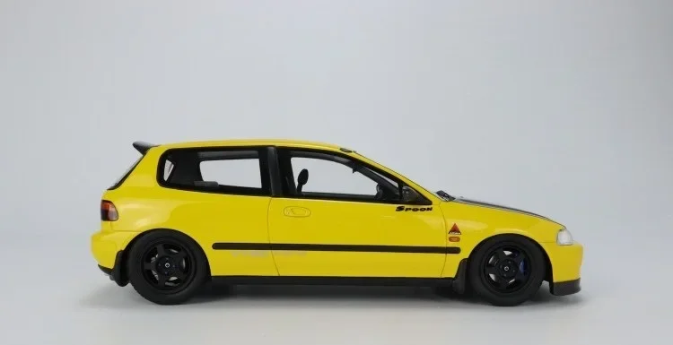 'Otto 1/18  Civic SiR EG6 Spoon RT017 Yellow