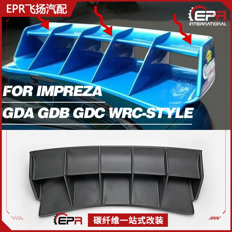 

Subaru 7, 8, 9-го поколения Impreza, хвост из углеродного волокна, модифицированный спойлер WRC GT, заднее крыло
