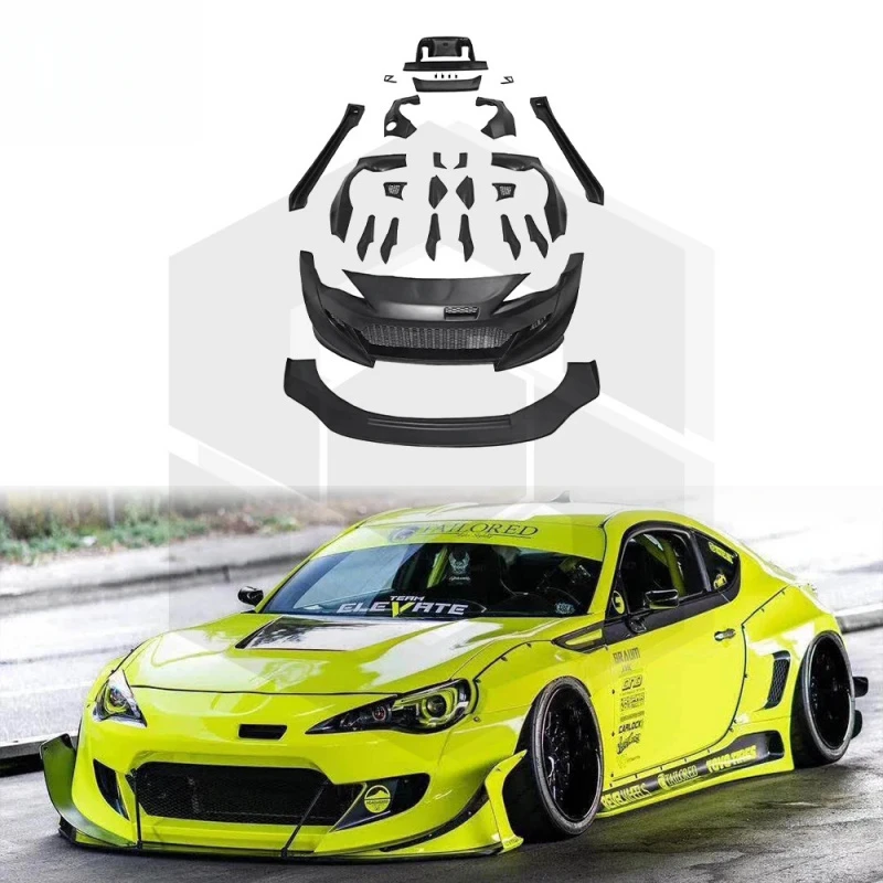 

Комплект кузова Rocket Bunny V3 Style Wide для GT86 86 ZN6 ZD6 BRZ Передний бампер Крылья Боковые юбки Задний диффузор Спойлер