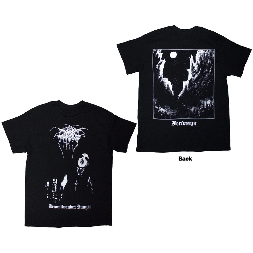 Darkthrone Transilvanian Hunger Band T-Shirt Cotton Graphic Tee Men Women Summer Streetwear