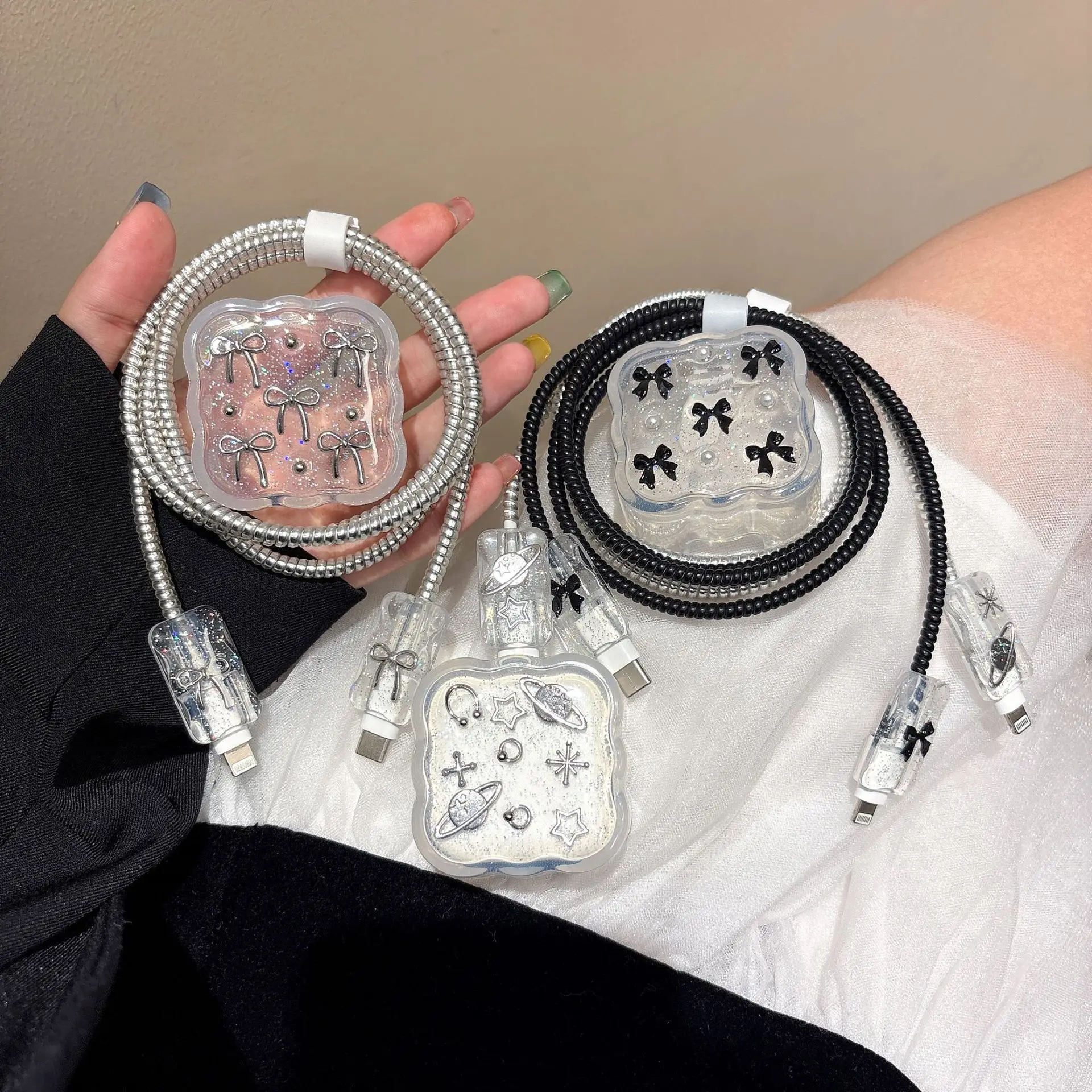 Transparent Bowknot…