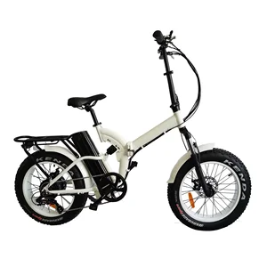 تعليق كامل قابلة للطي دراجة كهربائية الدهون الإطارات E-Bike جديد 48V 500W 20 بوصة أفضل 8 دراجات كهربائية مستعملة للبيع - رقم 1