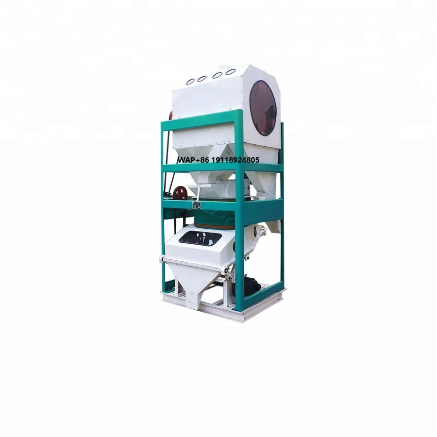 Automatic Mobile Multi-Function Grain Cleaner Machine Efficient Seed Destoner Paddy Rice Mill Separator Comprehensive Grain