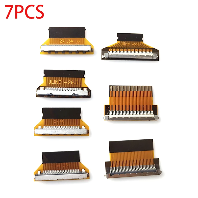 

LVDS Screen FIX30P to FPC 30P/51P1.0/0.5MM Flexible Flat Cable Interface Adapter EDP Adapter Board