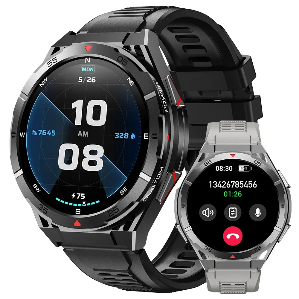 

2025 New X2B Men's Smart Watches GPS Outdoor Sport Bluetooth Call AI Voice Health Monitoring Fitness Tracker Smartwatch For Man