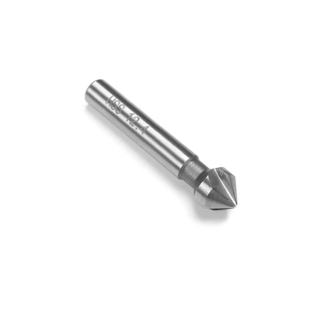 90 Degree Hard Metals Round Handle Cutter Tool Three Edge Chamfer Hand Power Tools Countersink Drill Bit