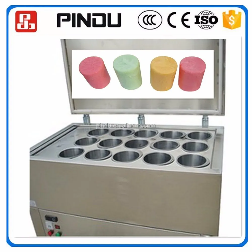 15 Barrels Commercial Stainless Steel Block Freezer Shaved Ice Maker Making Plant Machine