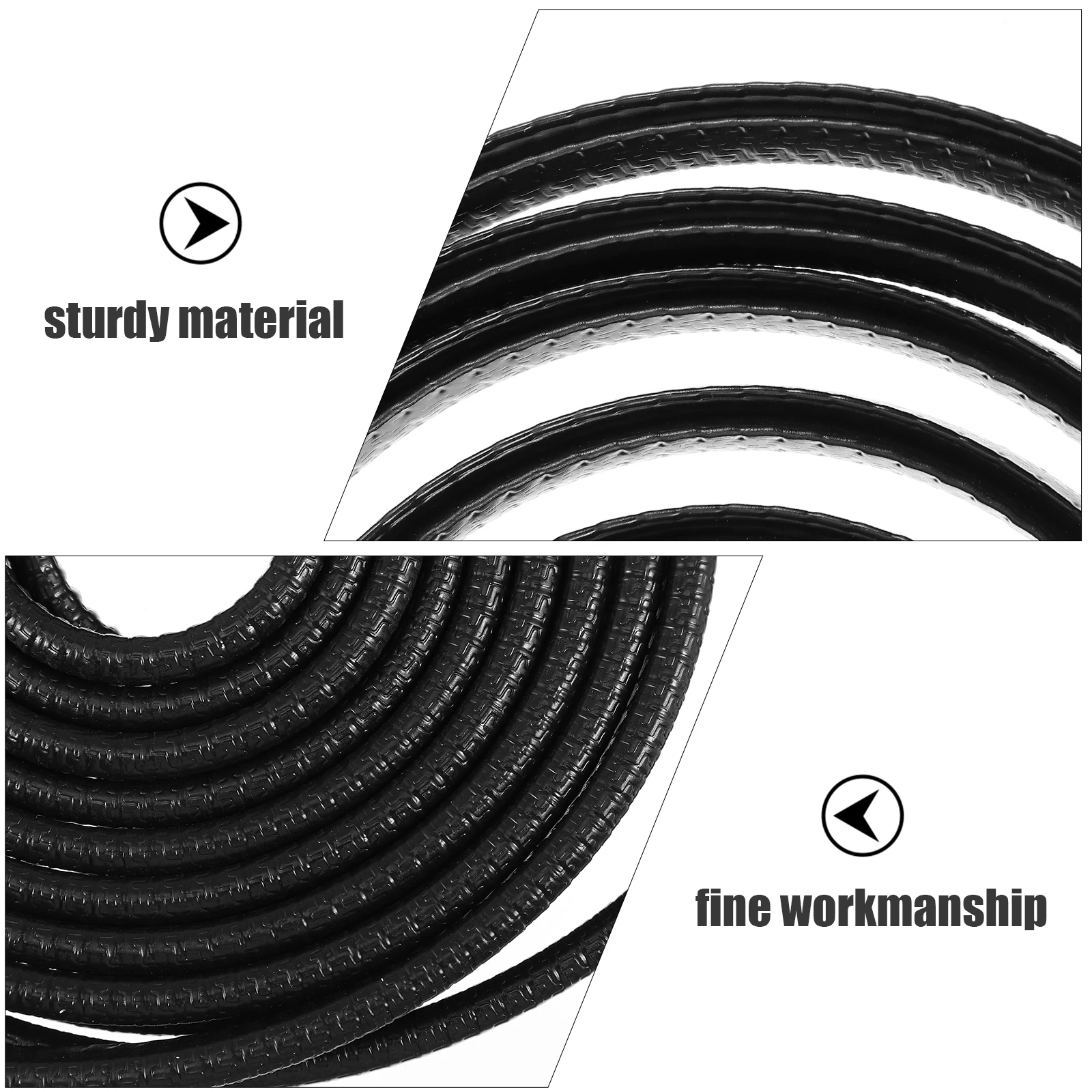 Car AntiCollision Strip Rubber Protector Sealing Edging Glue Stylish Design Premium Material Durability Practicality